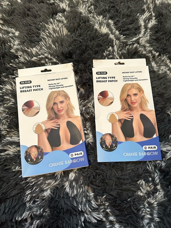Shapellx Accessories - Qianse Rainbow Women’s Black Lifting Type Breast Patch (2 Pair)